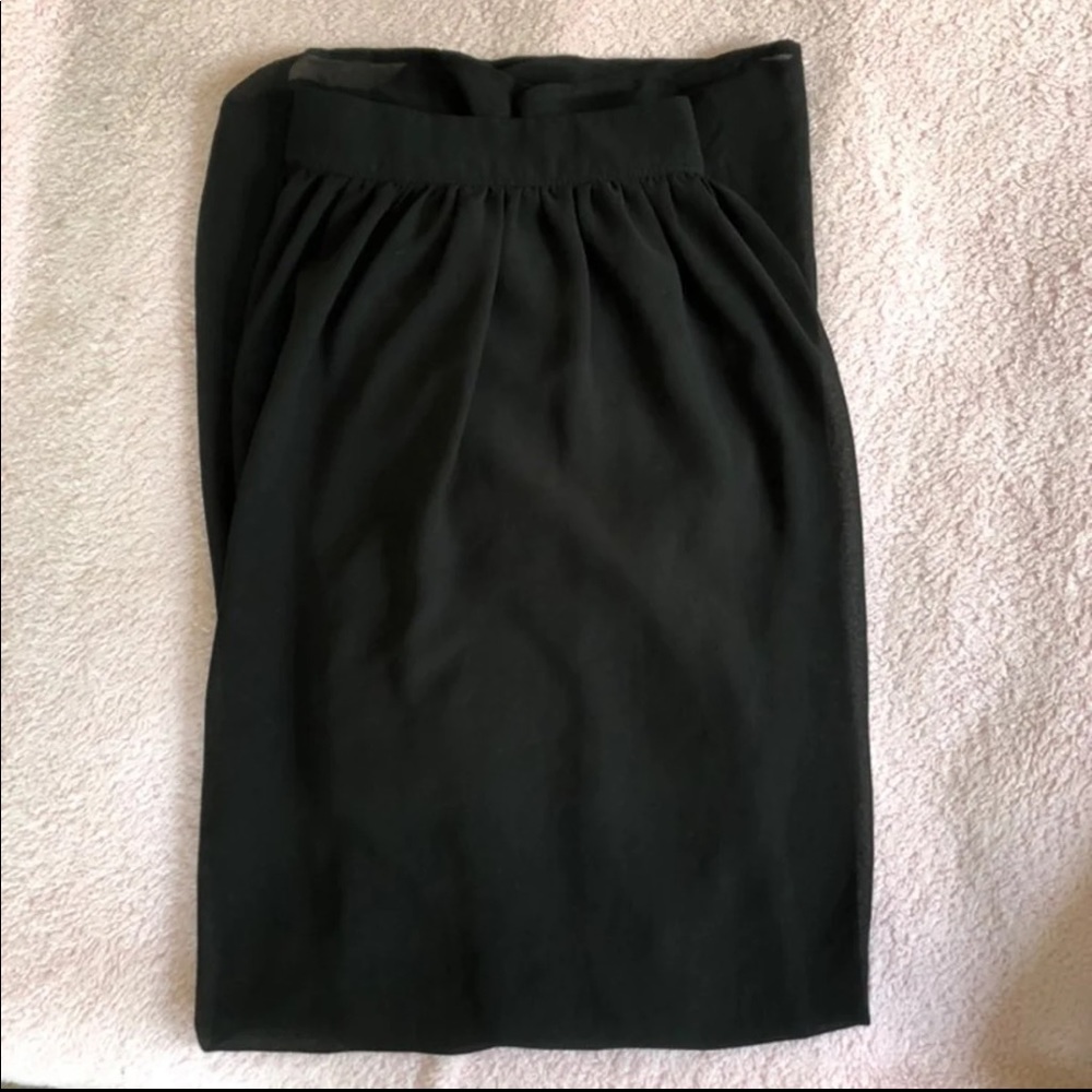 Forever 21 Black Maxi Skirt